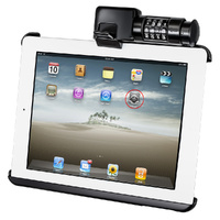 RAM-HOL-AP8LU :: RAM Latch-N-Lock™ Cradle for Apple iPad 1-4