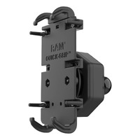 RAM-HOL-PD4-462B :: RAM Quick-Grip XL Phone Holder With Vibe-Safe Adapter And Ball