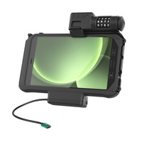 RAM-HOL-SAM58CPCLU :: RAM Combo Locking USB-C Powered Dock for Samsung Tab Active5 & 3