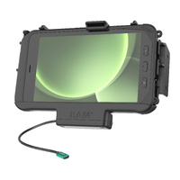 RAM-HOL-SAM60CPNU :: RAM EZ-Roll'r™ Modular USB-C Powered Dock for Samsung Tab Active5 & 3