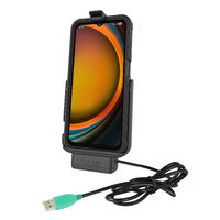 RAM-HOL-SAM84CP-1U :: RAM EZ-Roll'r™ Dock for XCover7 Pro & 6 Pro with OEM or RAM Skin™