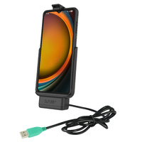 RAM-HOL-SAM84PU :: RAM EZ-Roll'r™ Dock for Samsung XCover7 Pro & 6 Pro Without Case