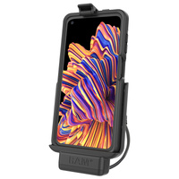 RAM-HOL-SAM9P-OT2U :: RAM Powered Dock for Samsung XCover Pro with OtterBox uniVERSE