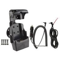 RAM-HOL-SYM3PU :: RAM Quick-Draw™ Jr Powered Dock for Motorola MC5590 - Cig & Bare Cables