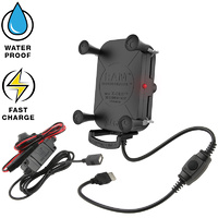 RAM-HOL-UN12WB-V7M-1 :: RAM Tough-Charge 15W Waterproof Wireless Charging Holder with Charger