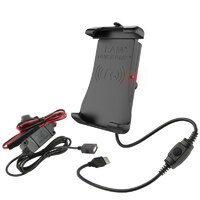 RAM-HOL-UN14WB-V7M :: RAM Quick-Grip Waterproof Wireless Charging Holder with Charger and Diamond Base