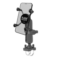RAM X-Grip Phone Mount with Double U-Bolt Base