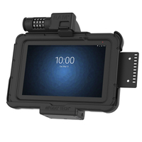 RAM-HOL-ZE10CLU :: RAM UNPOWERED COMBO LOCK SPRING LOADED CRADLE FOR ZEBRA ET5X 8.3" SERIES TABLETS