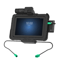 RAM-HOL-ZE10PDCLU ::GDS Combo Locking Power + Data Dock for Zebra ET5x 8.3" & 8.4" Series