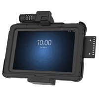 RAM-HOL-ZE11CLU ::GDS Combo Locking Form-Fit Holder for Zebra ET5x 10.1" Series