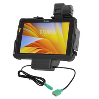 RAM-HOL-ZE20PDNLLU :: RAM Tough-Dock™ Power + Data with Latch for Zebra ET4x 8" Tablet