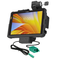 RAM-HOL-ZE21PD2KLU ::Locking RAM Tough-Dock™ Power + Dual USB for Zebra ET4x 10" Tablet