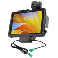 RAM-HOL-ZE21PDNLLU :: RAM Tough-Dock™ Power + Data with Latch for Zebra ET4x 10" Tablet