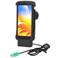 RAM-HOL-ZE24PU :: RAM Form-Fit Powered Dock for Zebra TC22 & TC27 with Boot