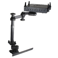 RAM No-Drill™ Laptop Mount with Flat Arms for '12-25 Ram 2500-5500