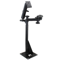 RAM-VBD-122-WEST1 :: RAM Universal Drill-Down Mount with Swing Arms and Double Ball Mounts