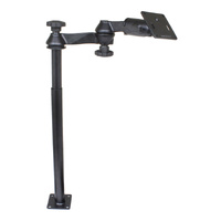 RAM-VP-SW1-1218-2461 :: RAM Tele-Pole™ with 12" & 18" Poles, Swing Arms & 75x75mm VESA Plate