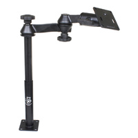 RAM-VP-SW1-129-2461 :: RAM Tele-Pole™ with 12" & 9" Poles, Swing Arms & 75x75mm VESA Plate