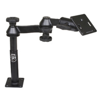 RAM-VP-SW1-47-2461 :: RAM Tele-Pole™ with 4" & 7" Poles, Swing Arms & 75x75mm VESA Plate