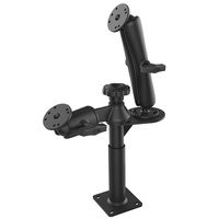 RAM Tele-Pole™ with 4” & 5” Poles and Double Ball Mount