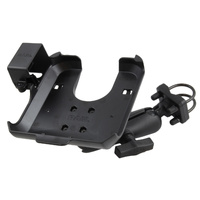 RAM-VPR-106-1 :: RAM Printer Cradle with U-Bolt Mount for Brother RuggedJet + More