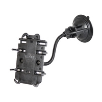 RAM Quick-Grip™ Phone Holder with RAM Twist-Lock™ Suction Cup Mount
