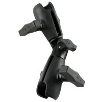 RAP-200-2U :: RAM Double Socket Swivel And Ratchet Arm - C Size
