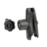 RAP-201-S-KEY5U :: RAM Composite Double Socket Arm with 5-Pin RAM Pin-Lock™ Security Knob