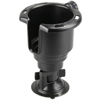 RAP-224-429 :: RAM Twist-Lock™ Suction Cup with Drink Cup Holder