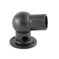 RAP-288U :: RAM Adjustable Angle Base with Round Plate and PVC Pipe Socket