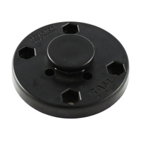 RAP-293U :: RAM Composite Octagon Button with Round Plate