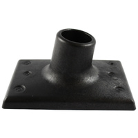 RAP-296U :: RAM Wall Plate with Angled PVC Pipe Socket