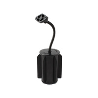 RAP-299-2U :: RAM-A-CAN II Cup Holder Mount with RAM Flex-Arm and Diamond Plate