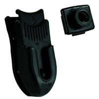 RAP-382-CLIP1U :: RAM Belt Clip Holder & Button Adapter for IntelliSkin HD™