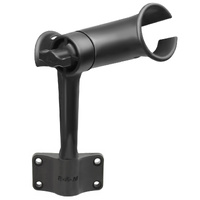 RAP-390-BU :: RAM Tube Jr.™ Rod Holder with Bulkhead Base - 6" Post