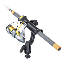 RAP-390-RB-TRA1U :: RAM Tube Jr.™ Rod Holder with Revolution RAM Track Ball™ Base
