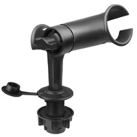 RAP-390-SFMTU :: RAM Tube Jr.™ Rod Holder with Round Flush Base
