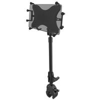 RAM X-Grip with RAM Tough-Claw™ 9" Pipe Mount for 9"-11" Tablets