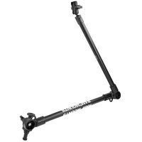 RAP-411-PSP-18-18-AU :: RAM Tough-Pole™ 48" Double Pipe Mount with RAM Track-Node™ Base