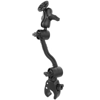 RAP-418-400-PA-202U :: RAM Tough-Claw™ with Ratchet Extension Arm and Double Ball Mount
