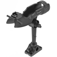 RAP-433-BMP :: RAM ROD HD Fishing Rod Holder with Bulkhead/Flat Surface Base