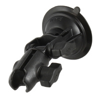 RAP-B-104-224U-QU1 :: RAM Twist-Lock™ Composite Suction Cup Ratchet Mount with Socket Arm