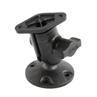 RAP-B-104U :: RAM Composite Single Ball Mount with Round Plate