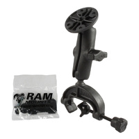 RAP-B-121U :: RAM Composite Yoke Clamp Mount with Round Plate