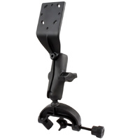 RAP-B-125U :: RAM Composite Yoke Clamp Mount with Angled Plate