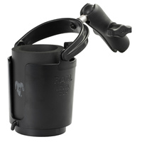 RAP-B-132B-201U :: RAM Level Cup™ 16oz Drink Holder with Double Socket Arm