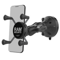 RAM X-Grip Phone Mount with Low-Profile Suction Cup - Short
