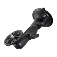 RAM Twist-Lock™ Composite Suction Mount with Round Plate & 1/4"-20 Stud
