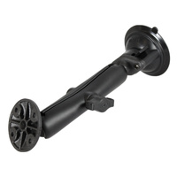 RAP-B-166-C-202U :: RAM Twist-Lock™ Composite Suction Mount with Round Plate - Long