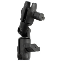 RAP-B-200-2NKU :: RAM Composite Double Socket Swivel & Ratchet Arm with No Center Knob